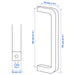 IKEA BORGHAMN handle 170mm technical measurement diagram showing hole spacing and dimensions