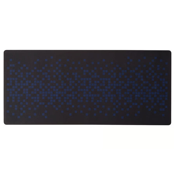 IKEA BRÄNNBOLL Gaming mouse pad, black/patterned, 90x40 cm