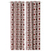 IKEA BUKETTSPIREA curtains in red floral pattern, 1 pair, 145x150 cm (57x59 inches). Adds vibrant floral design to any room-70488610