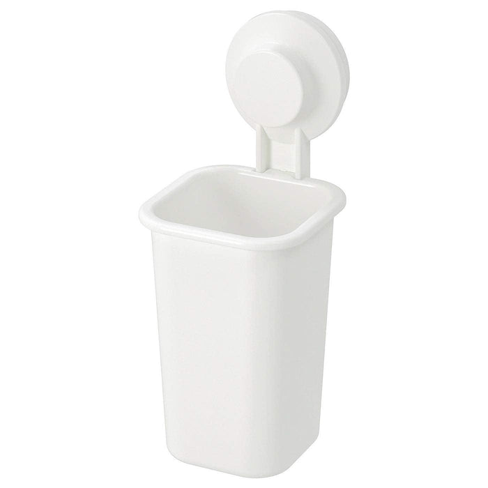 IKEA  TISKEN Towel rack with suction cup with Toothbrush holder with suction cup and Toilet Roll Holder with Suction Cup and  Hand shower park bracket with suction cup