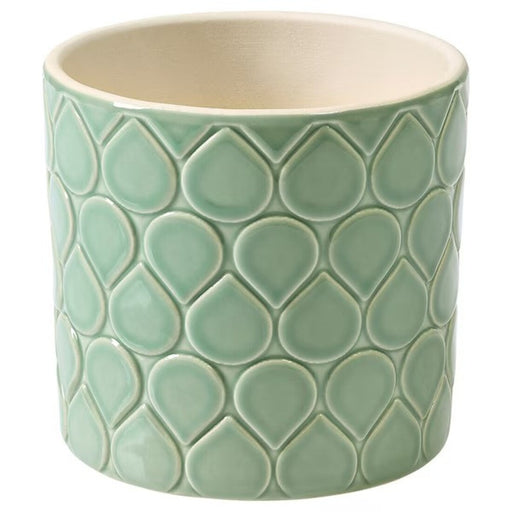 Green plant pot, suitable for indoor or outdoor use, IKEA CHIAFRÖN