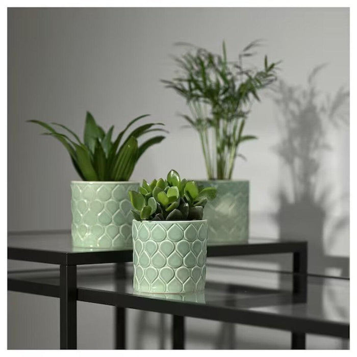 chiafron plant pot ikea Elevate Your Greenery IKEA CHIAFRÖN Plant Pot in Vibrant Green |Digital Shoppy — digitalshoppy.in