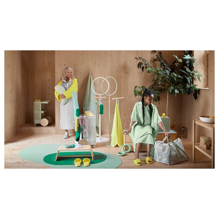 IKEA DAJLIEN Hand Towel Set of 2, Yellow — Soft, Quick-Dry | Gym Towel