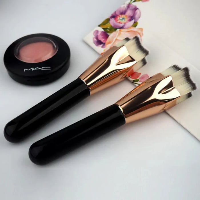Digital Shoppy Powder Foundation Brush Five-pointed Heart Shape Flat Head Seamless