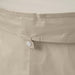 DIMPA 50-liter sorting bag with lid, light grey-beige, a durable and stylish storage solution.