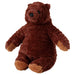 IKEA DJUNGELSKOG soft toy brown bear cub 32cm sitting upright with fuzzy fur texture #60552357