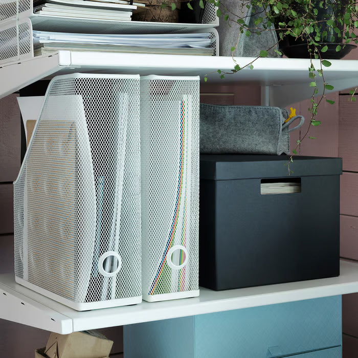 IKEA DRÖNJÖNS Magazine File — Set of 2 | Tidy Desk & Easy Access