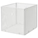 Digital Shoppy"IKEA storage box in white, ideal for organizing bedroom essentials."-00515495
