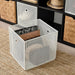 Digital Shoppy"IKEA storage box with lid, perfect for organizing clothes or toys.-00515495