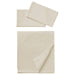 IKEA DVALA flat sheet and 2 pillowcase set beige cotton bedding #60627777
