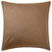 IKEA DYTÅG dark beige linen cushion cover square textured close-up #60517689