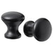 IKEA ENERYDA black cabinet knob 20mm round modern design #00347529