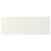 IKEA ENHET white drawer front, smooth finish, rectangular kitchen cabinet panel #10481334