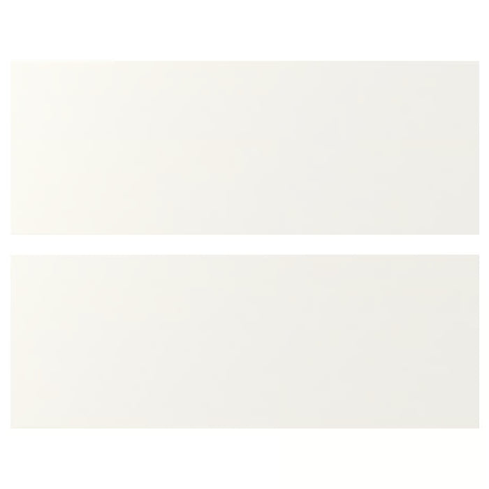 IKEA ENHET white drawer front flat panel smooth matte finish modular kitchen #00481339