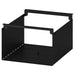 IKEA ENHET hanging shelf insert anthracite metal organiser with horizontal slots #50481775