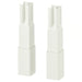 IKEA ENHET white kitchen legs for base frame, adjustable height, pack of 2 #00481787