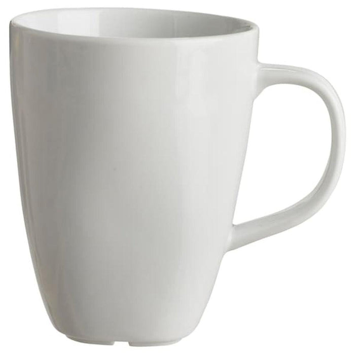 IKEA  New SOLABBORRE Coaster, cork/dotted, 10 cm 4 pack with Mug, white 30 cl ( 2 pieces )