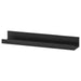 IKEA MOSSLANDA picture ledge in black, 55 cm, perfect for photo frames and small decor 50297466