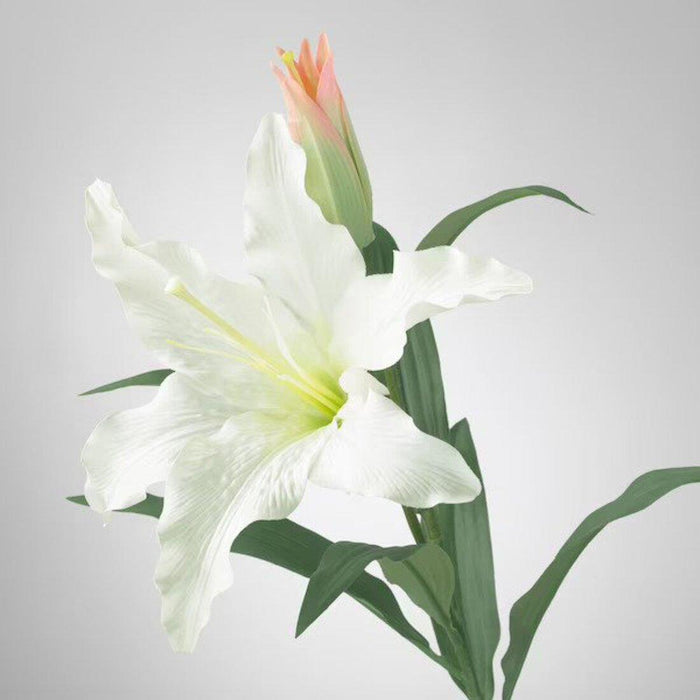 IKEA SMYCKA Artificial flower, Lily/pink and Lily/white 85 cm (33 ½ ")