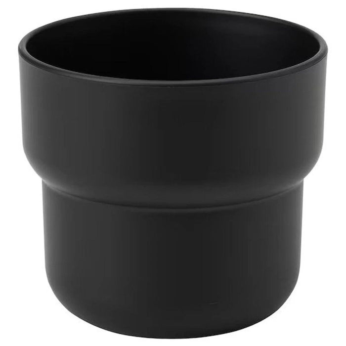 IKEA  FEJKA Artificial potted plant, in/outdoor grass, 9 cm WITH Plant pot  black, 9 cm