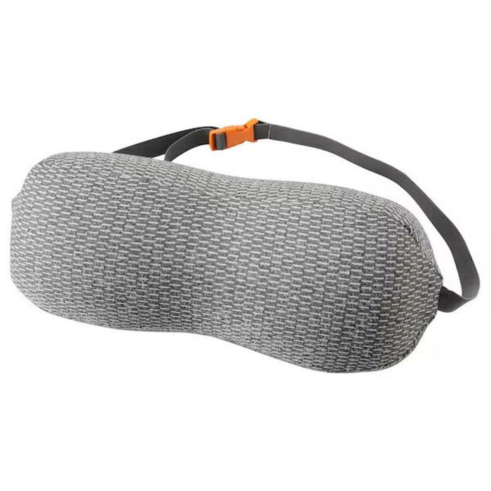 IKEA VÄRLDENS Backpack, black31x15x49 cm/26 l (12 ¼x6x19 ¼ "/7 gallon) with Neck/lumbar pillow