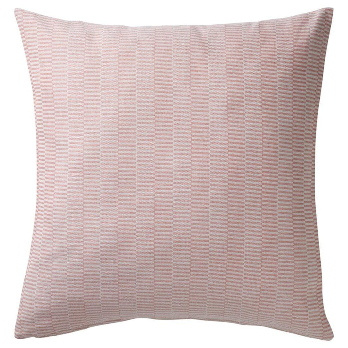 IKEA FIALISA Cushion pad, white, 50x50 cm with Cushion cover, Red/White, 50x50 cm (20x20 ")