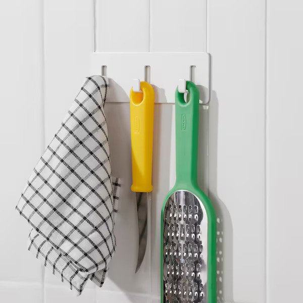 White Coat Hanger with 3 Hooks by GALTBOX-90563712