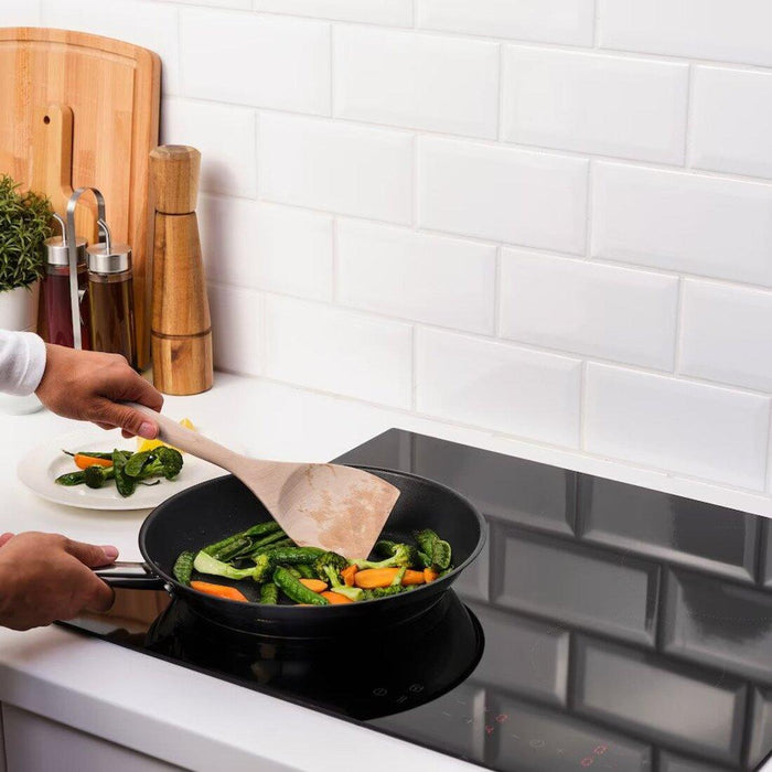 IKEA  RÖRT Wok spatula, beech  with  RÖRT Spoon, beech