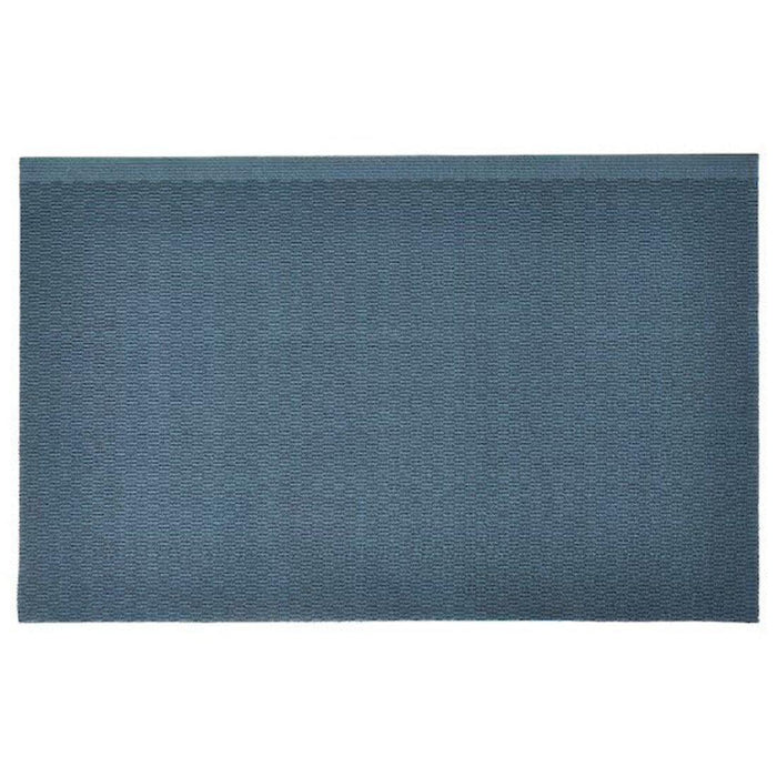 Ikea KLAMPENBORG Door Mat with Anti-Slip Underlay, Indoor, Blue, 50x80 cm