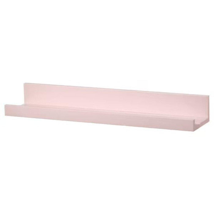IKEA MOSSLANDA picture ledge, pale pink, 55 cm (21 ¾ inches), wall-mounted decor shelf 20511340
