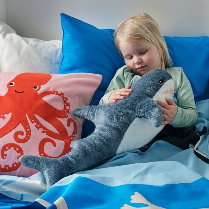 Blue baby shark stuffed animal, a delightful addition to any toy collection