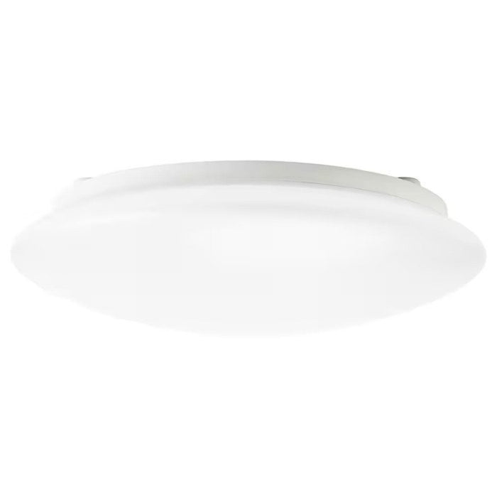 White LED ceiling/wall lamp - 25 cm (10 inches) - by IKEA-80498010