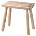 Compact Pine Stool - 41 cm Height - Ideal for Small Spaces  60546088