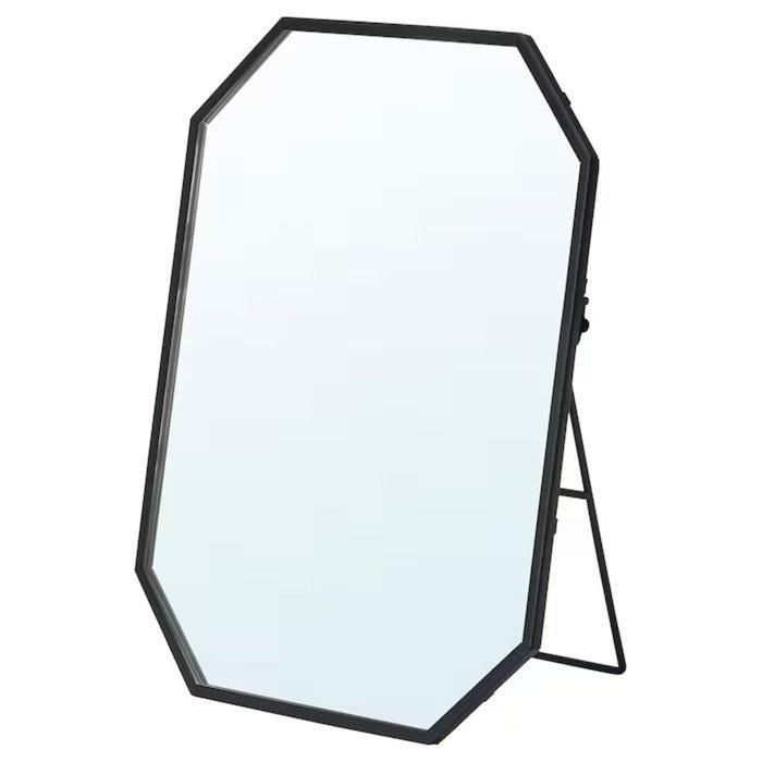 IKEA LASSBYN Mirror, black, 20x25 cm (7 7/8x9 7/8 ")