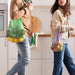 Carry with Ease - IKEA's Set of 2 Net Bags in Trendy Green and Lilac