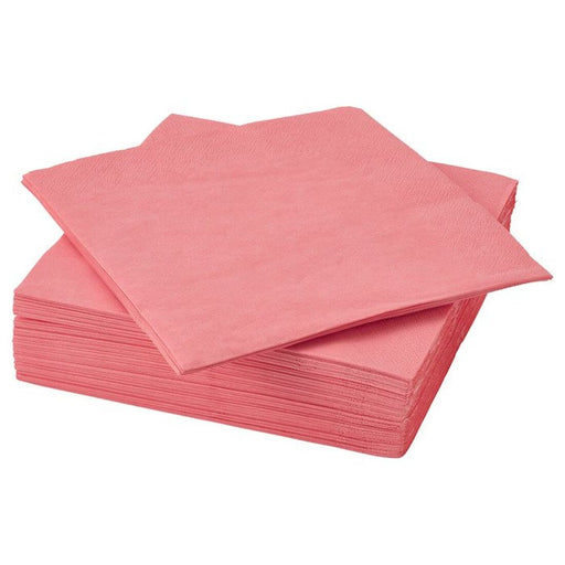 Digital Shoppy IKEA Paper napkin,light pink-orange, 40x40 cm (15 ¾x15 ¾ ") napkin-absorbent-paper-online-low-price-digital Shoppy