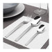 Close-up view of the IKEA JUSTERA Cutlery Set: 18 pieces of sleek stainless steel utensils 70396615