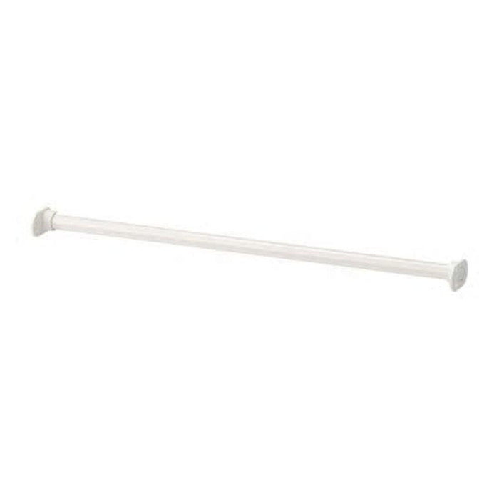 IKEA HJÄLPA Hook, white 3 pack with Clothes Rail, White, 80X55 cm