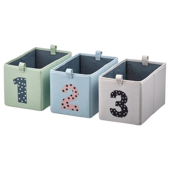 Efficiently organize your space with the IKEA storage box set of 3-90560624