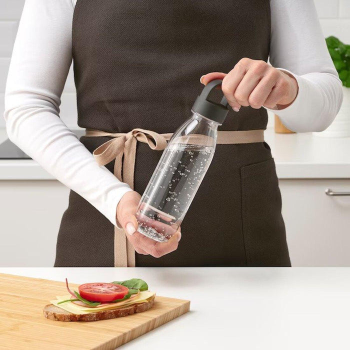 Ikea Lunch Set with Insulated Bag, Stainless Steel Cutlery(12 Pieces), Water Bottle(700 ml), and Snack Cup(300ml)