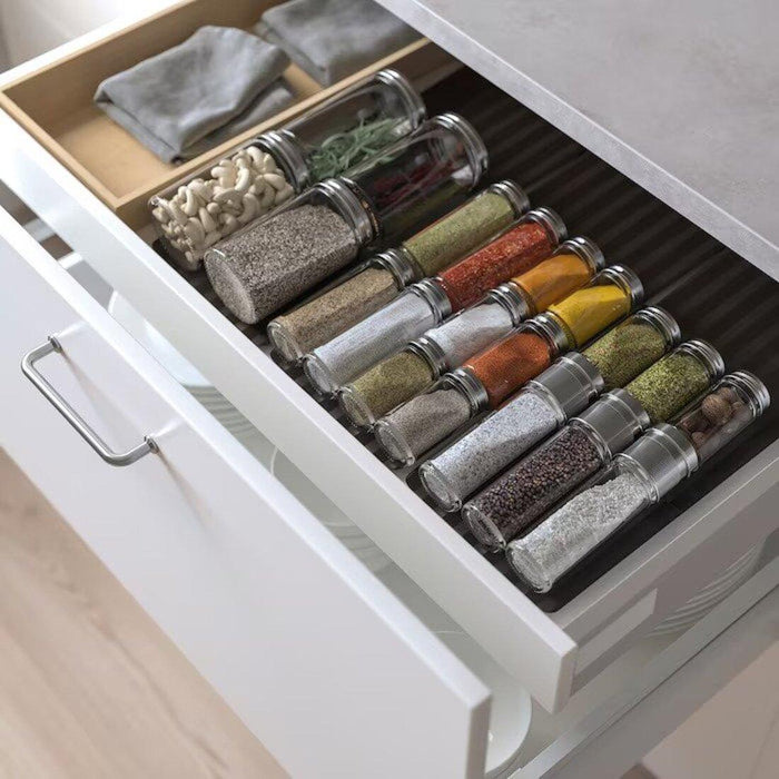 IKEA  CITRONHAJ Sugar shaker, clear glass/stainless steel, 15 cm (6 ") with Spice jar, clear glass/stainless steel, 10 cl