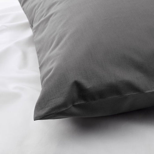 Soft and luxurious pillowcase in grey color - IKEA ULLVIDE 20342795