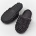 Soft grey slippers from IKEA's VINTERFINT collection, size S/M-90566082