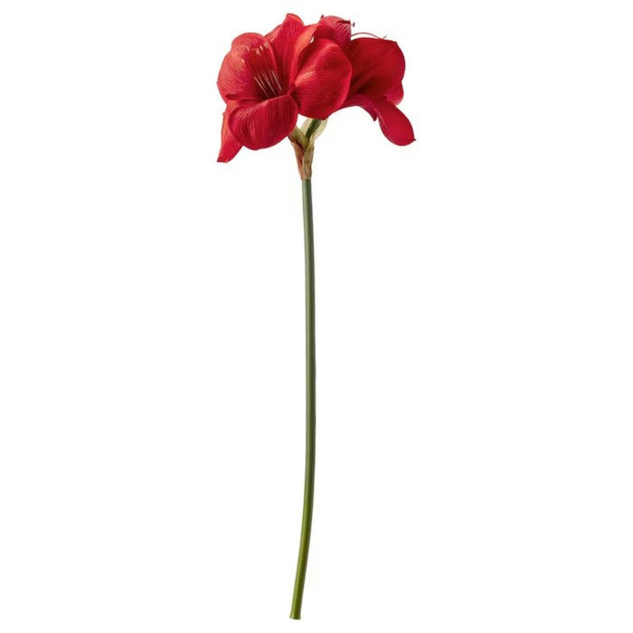 IKEA VINTERFINT Artificial flower, indoor/outdoor Amaryllis/red, 60 cm (23 ½ ")