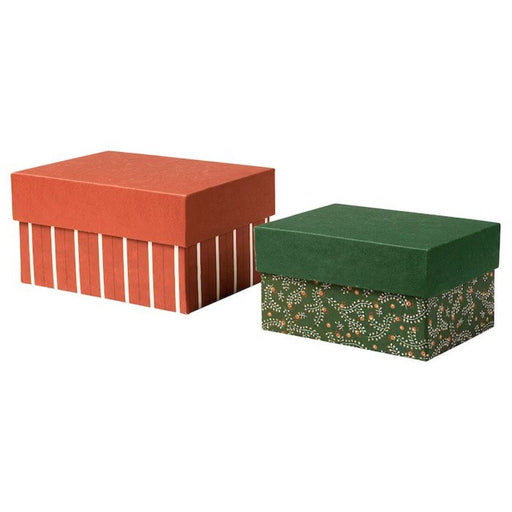 VINTERFINT Gift Box Set of 2 in Mixed Colors - Stylish Gifting and Storage.