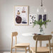 RIBBA Frame with Poster on a living room wall - The frame and poster displayed as a focal point in a living room.