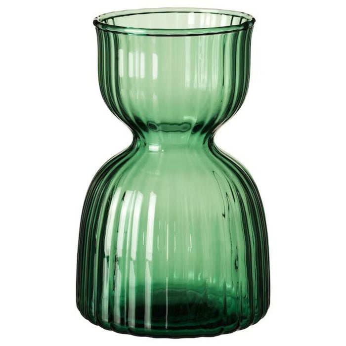 IKEA VINTERFINT Vase, green, 13 cm (5 ")