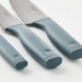 Three-piece knife set from IKEA's TIGERBARB collection.