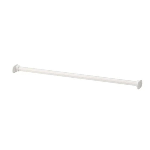 Freestanding white IKEA HJÄLPA clothes rail for easy installation 80387451