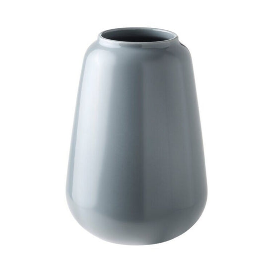 IKEA LIVSVERK Vase in Light Blue-Grey, 21 cm - Stylish home decor accessory for minimalist interiors